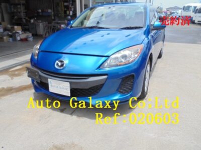 マツダアクセラ教習車（37.2万円）