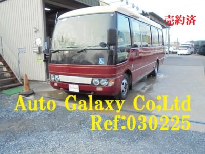 三菱ローザ１８人乗り車いす移動車