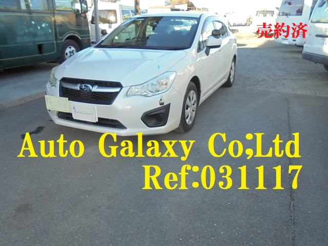 スバルインプレッサG4教習車（58.8万円）