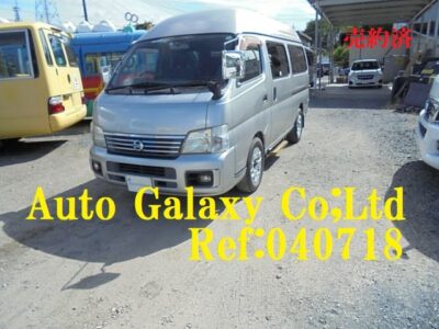 日産キャラバンGX１０人乗り（72.6万円）