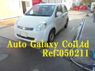 トヨタパッソ1.0X　Vパッケージ５人乗り（17.8万円）