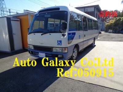 トヨタコースター車いす移動車2基固定２４人乗り